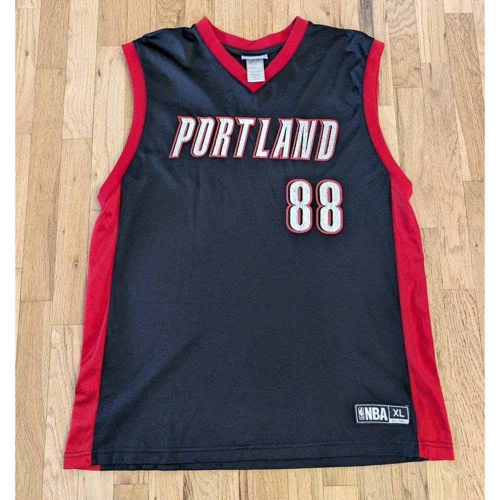 Nicolas Batum 88 Portland Trailblazers NBA Basketball Jersey Mens XL Rip City